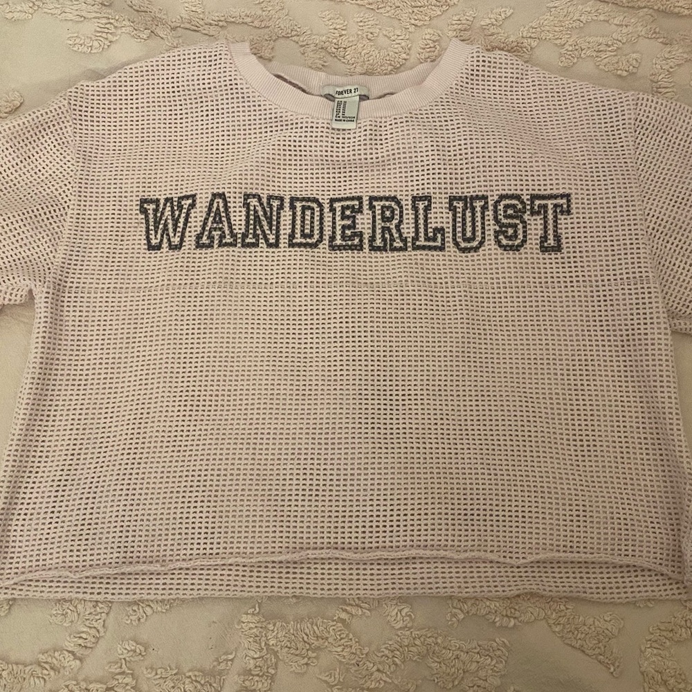 Wanderlust Mesh Tee